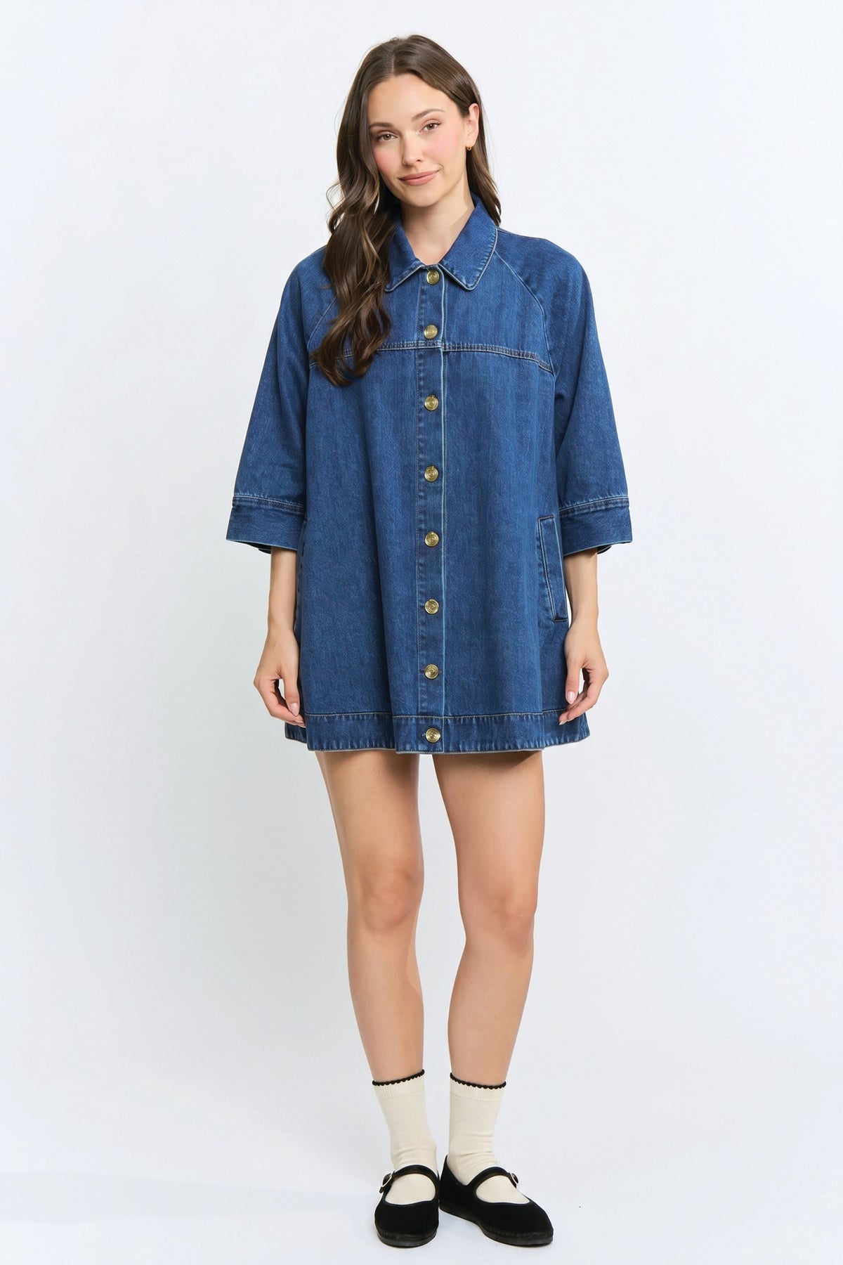 Blue Ridge Oversized Denim Jacket