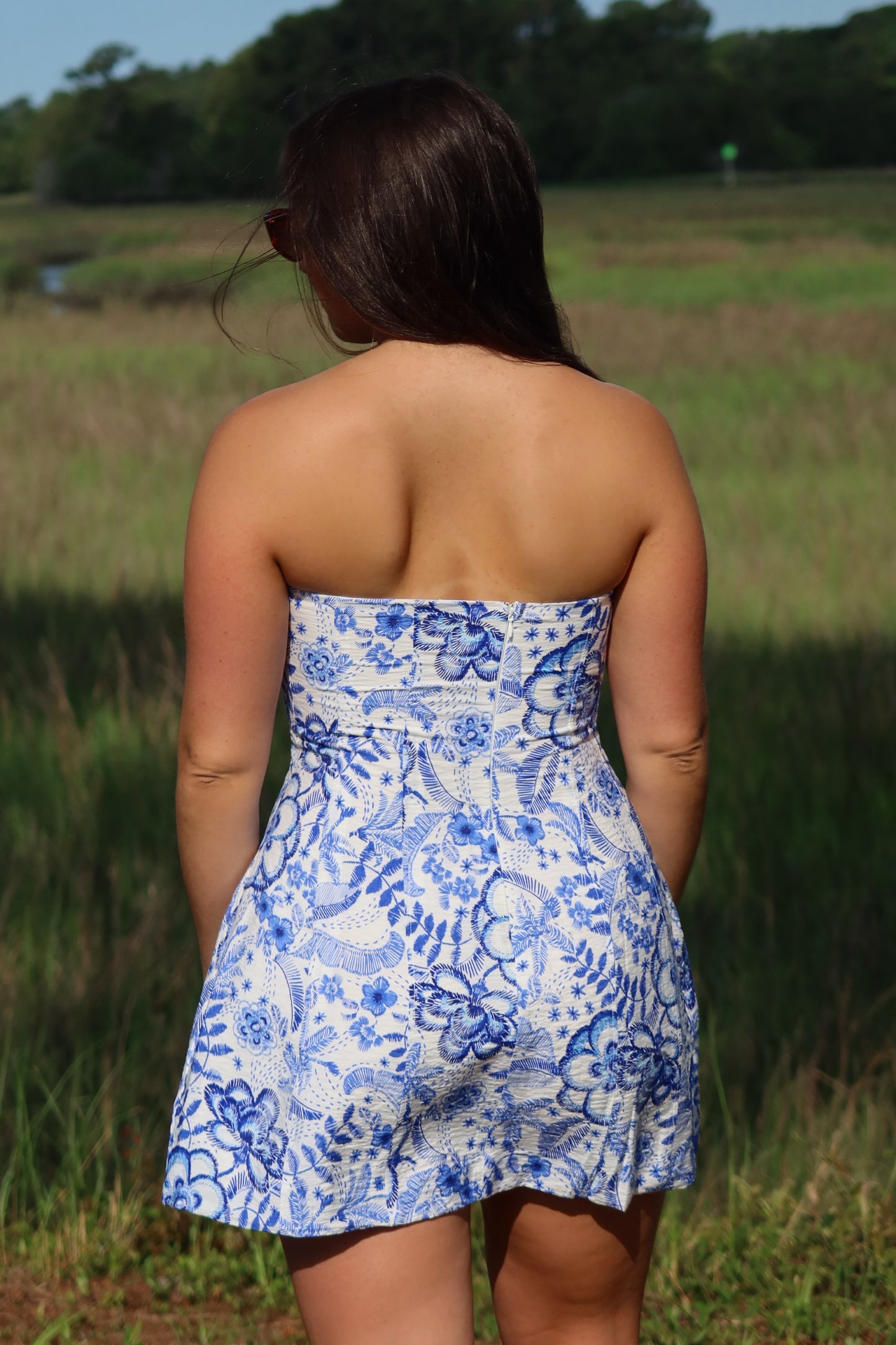 Mediterranean Muse Mini Dress