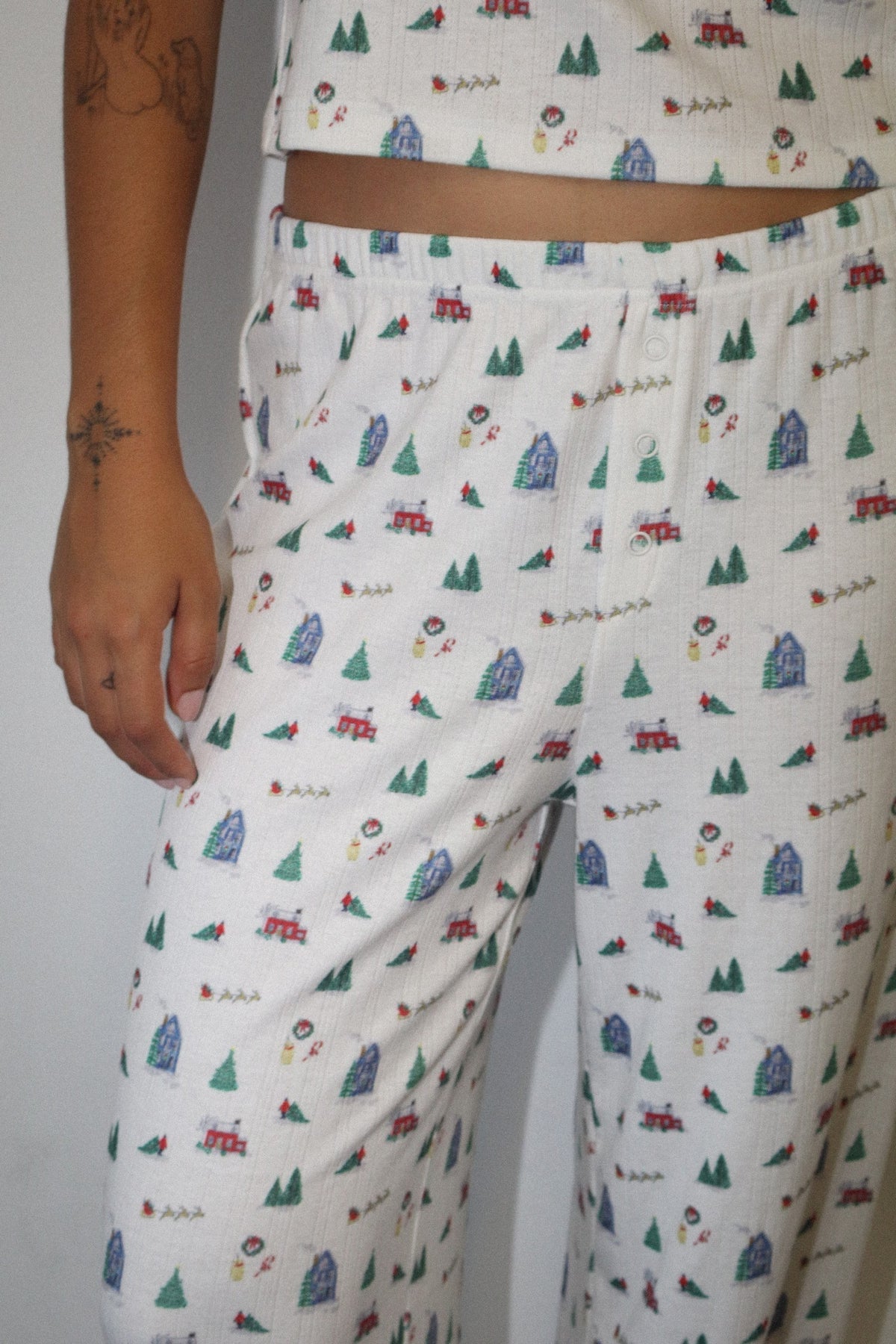 Holiday Hometown PJ Set