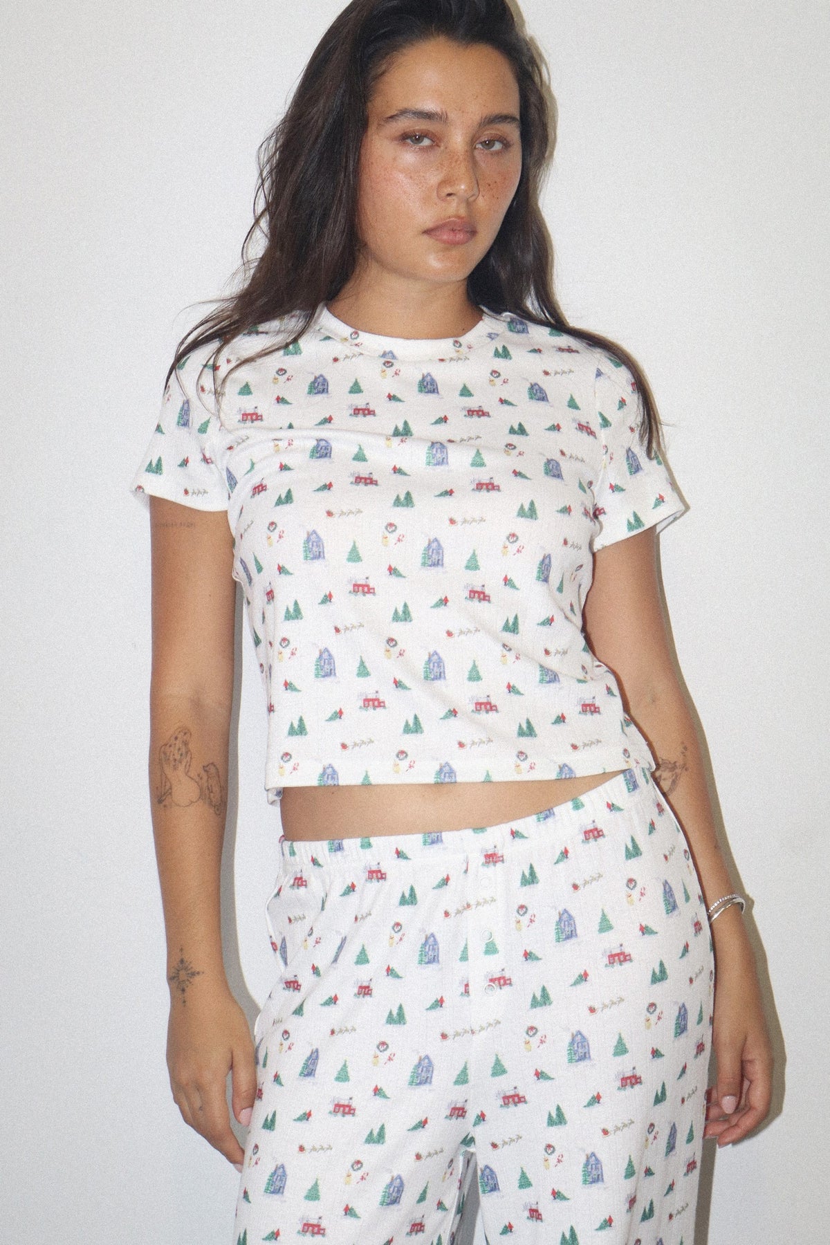 Holiday Hometown PJ Set