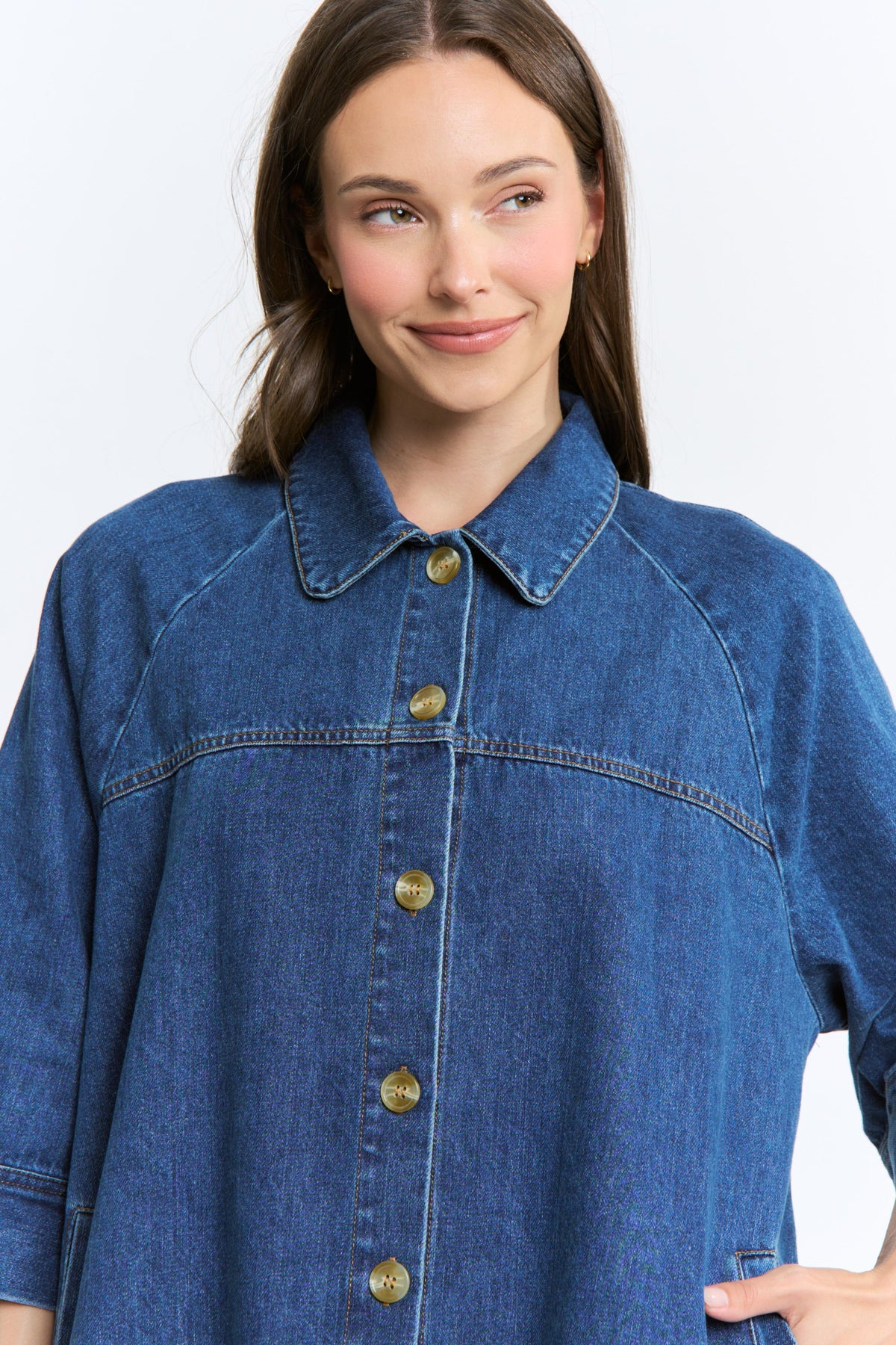 Blue Ridge Oversized Denim Jacket