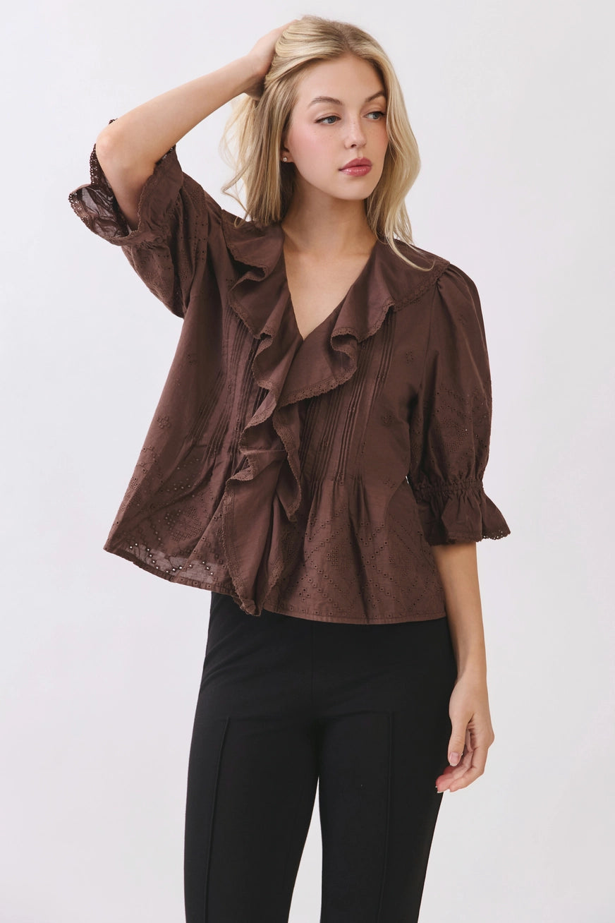 Brown Sugar Blouse