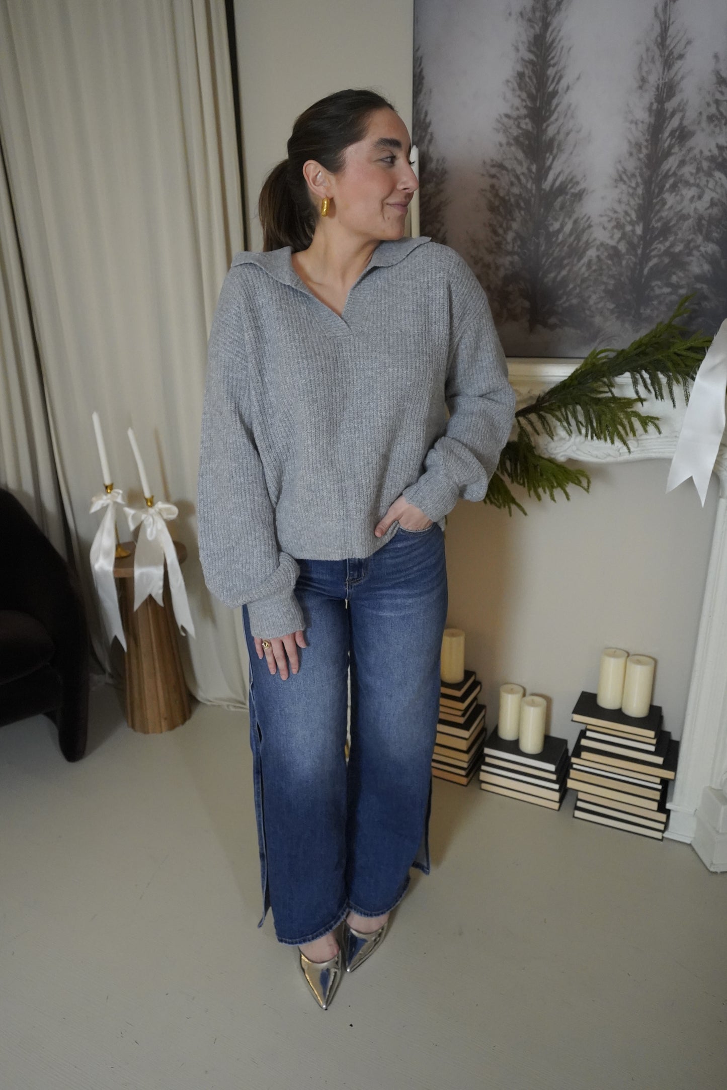 Silver Lining Sweater