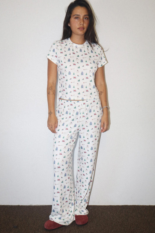 Holiday Hometown PJ Set