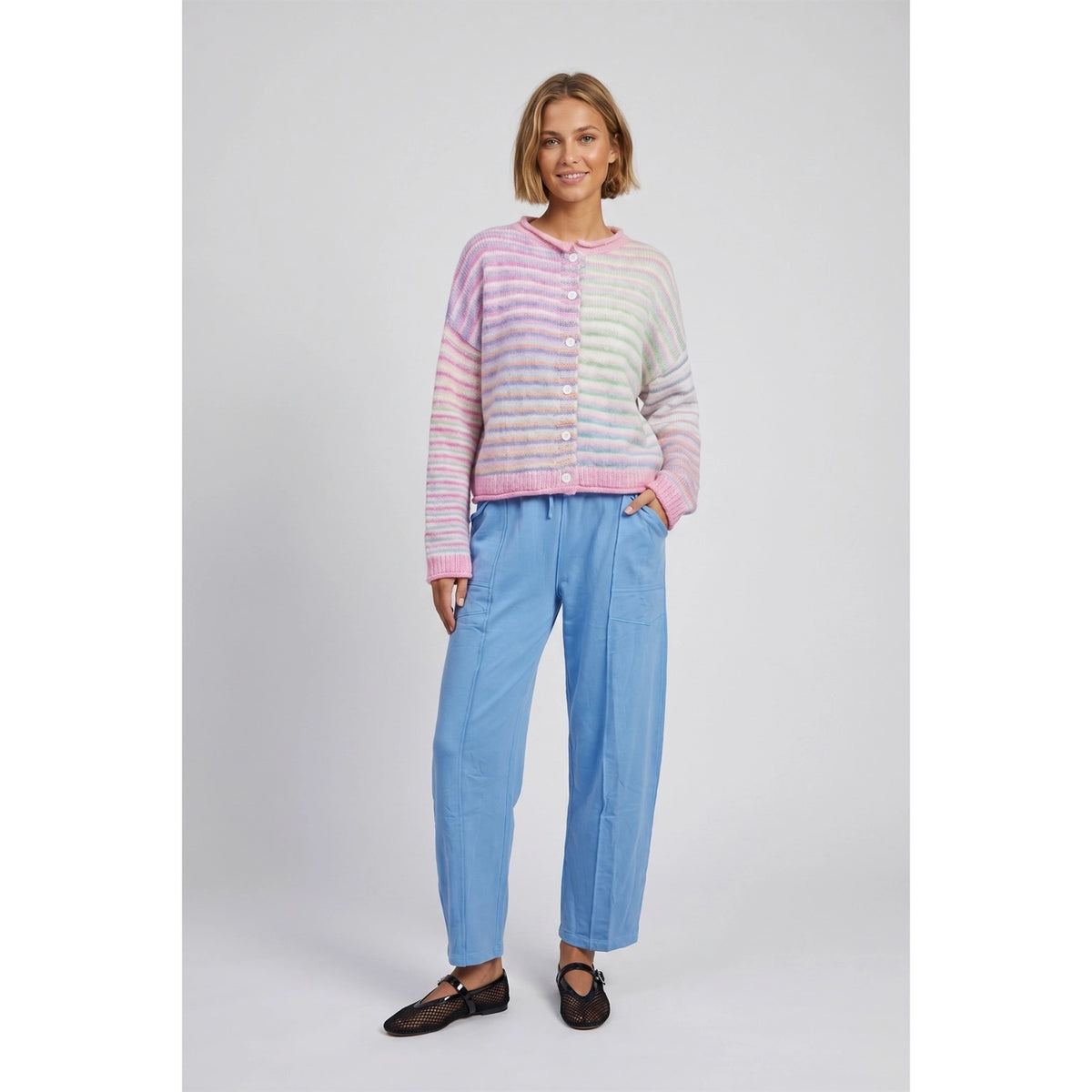 Lucky Day Cardigan (Strawberry Mix)