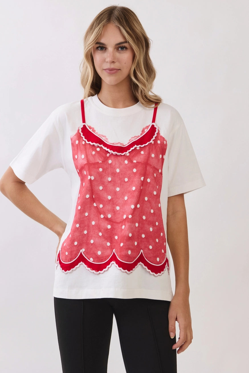 Seeing Red Tee