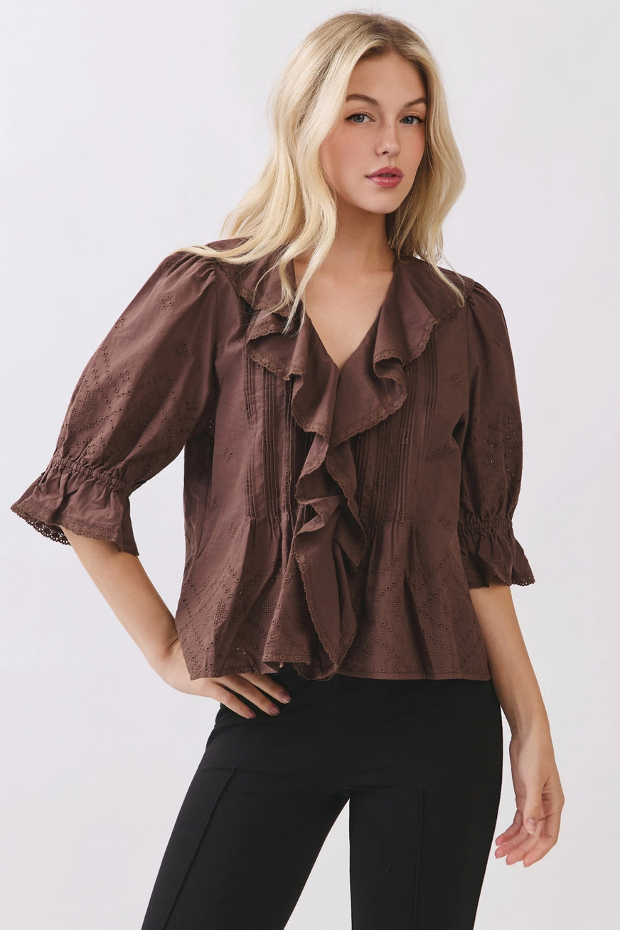 Brown Sugar Blouse