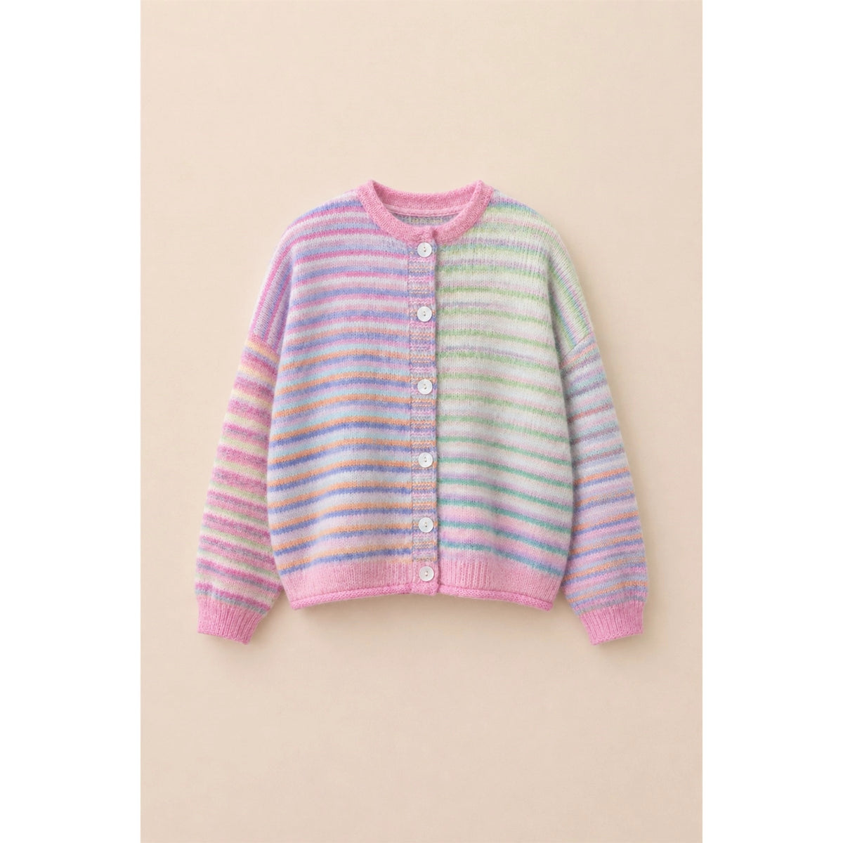 Lucky Day Cardigan (Strawberry Mix)