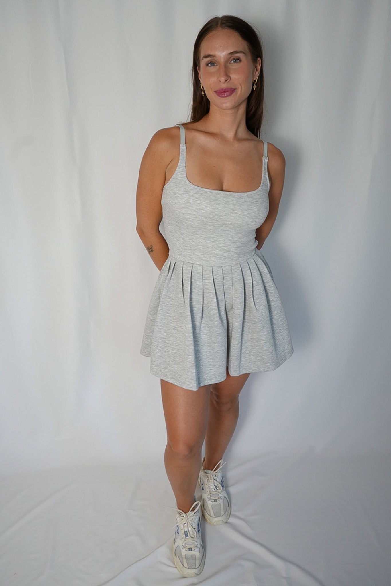 Let's Get Active Dress (Grey)