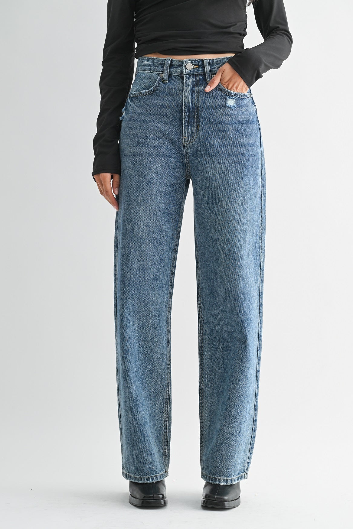 JBD High Waisted Skater Jeans