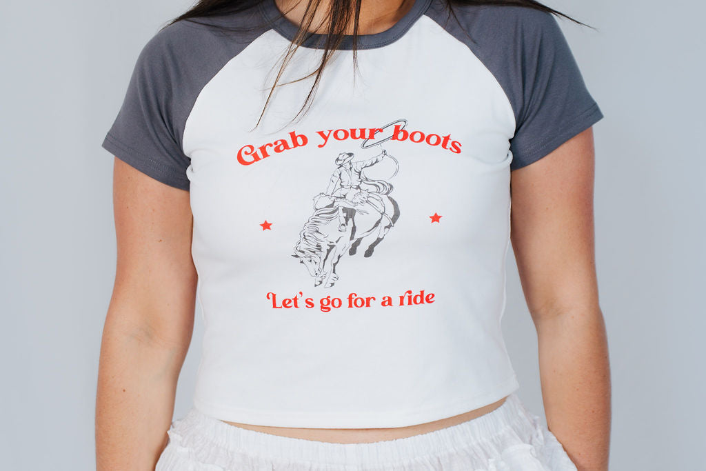 Let's Go For a Ride Baby Tee