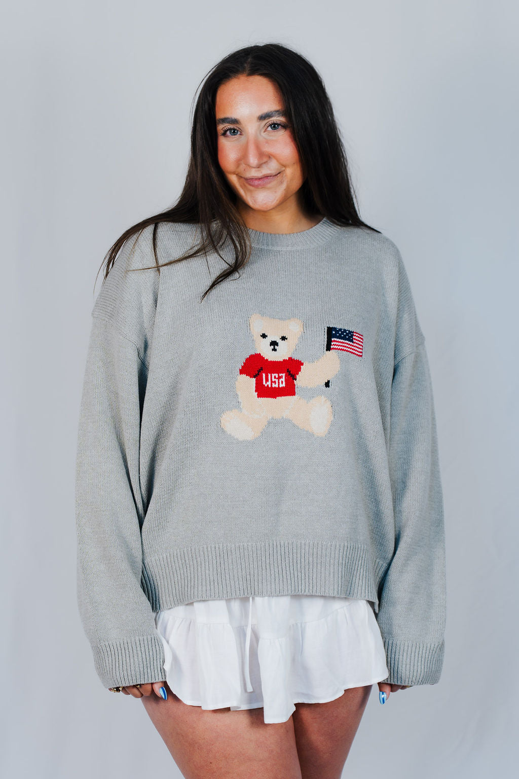 Star-Spangled Teddy Sweater