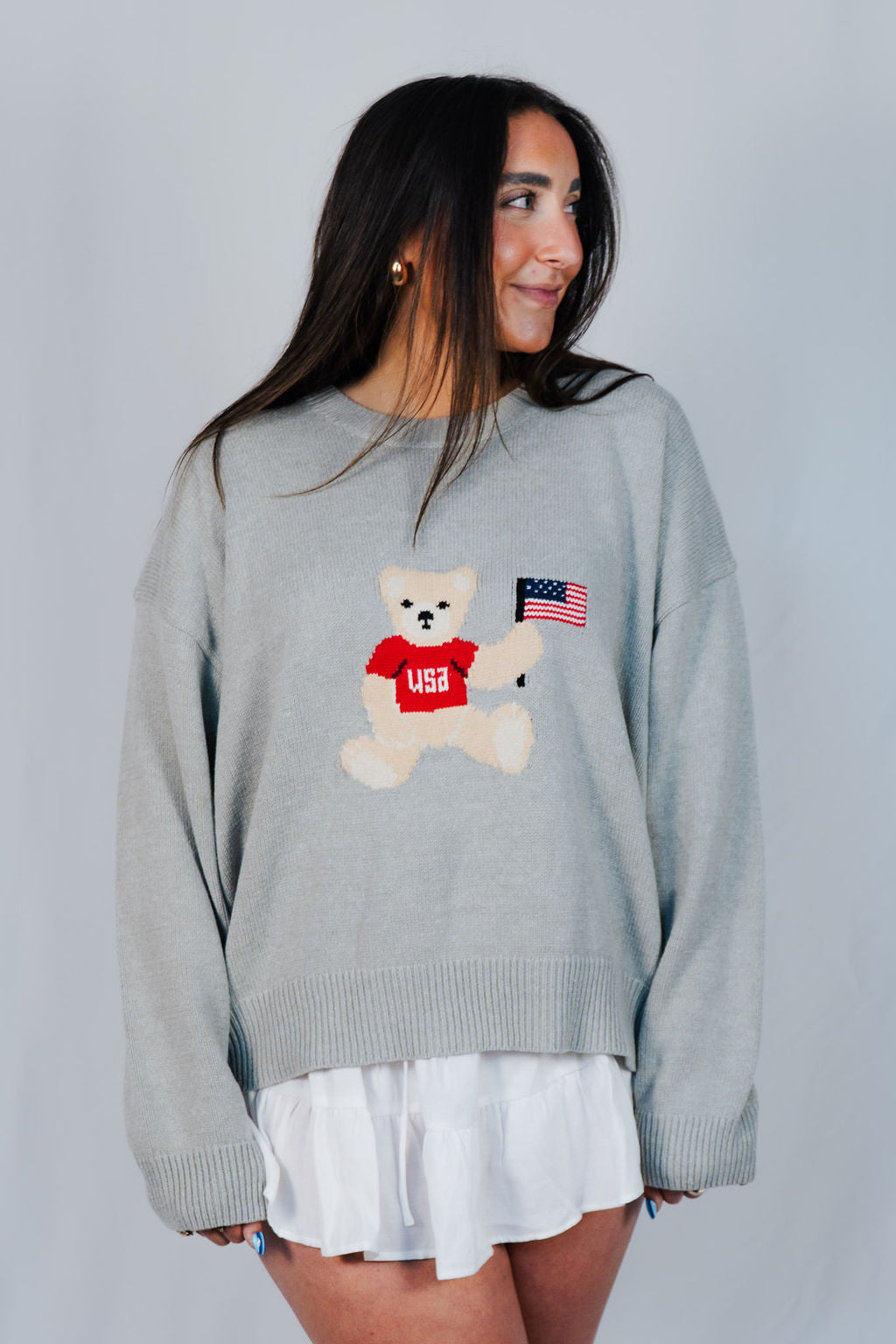 Star-Spangled Teddy Sweater