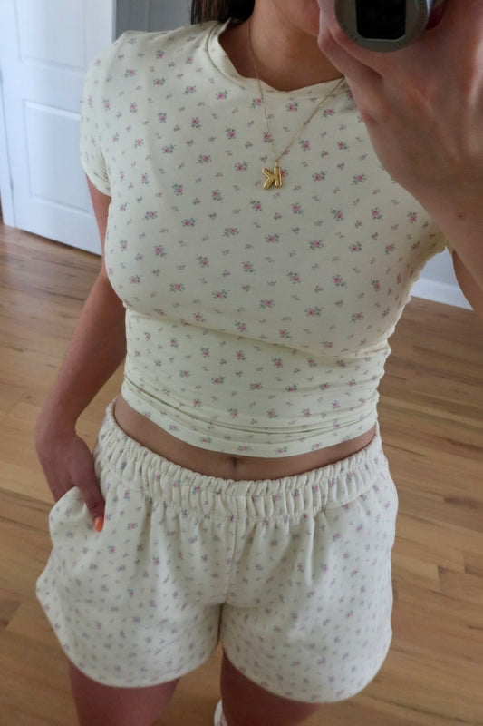 Vintage Flower Shorts