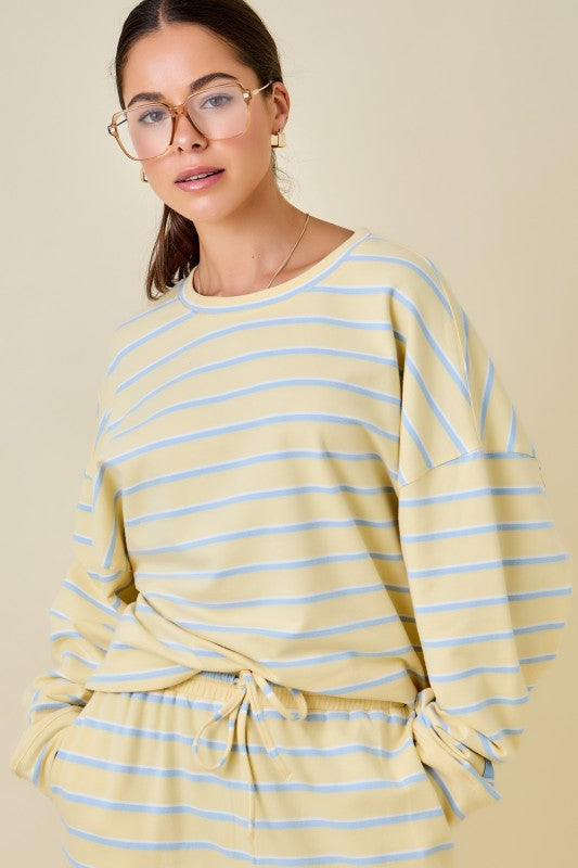 Sunshine Stripe Pullover