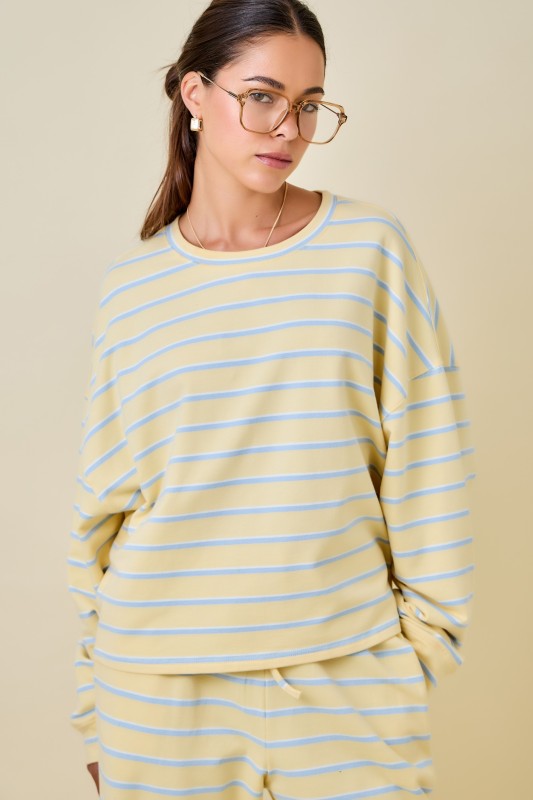 Sunshine Stripe Pullover