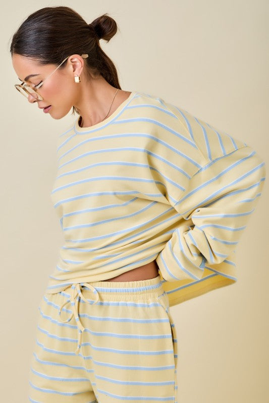 Sunshine Stripe Pullover