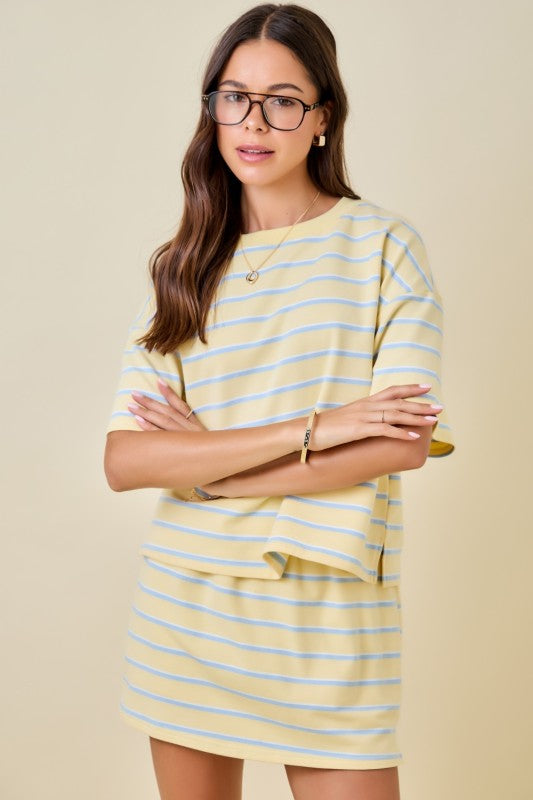 Sunshine Stripe Skort