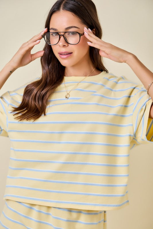 Sunshine Stripe Tee