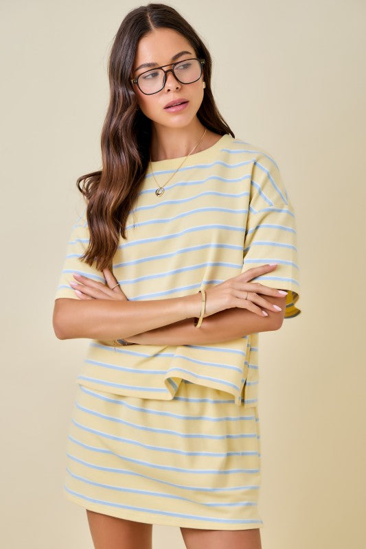 Sunshine Stripe Tee