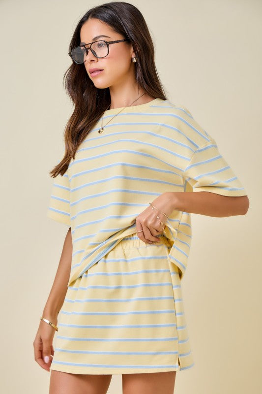 Sunshine Stripe Tee