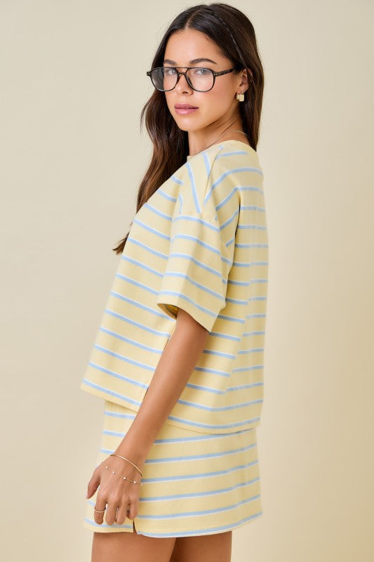 Sunshine Stripe Tee