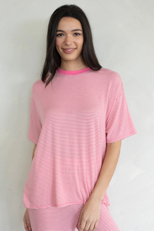 Easy Living Top (Pink)