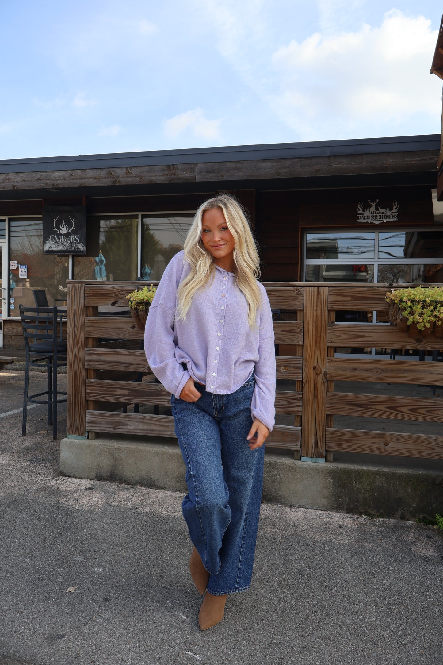 Color Me Cozy Cardigan (Lavender)