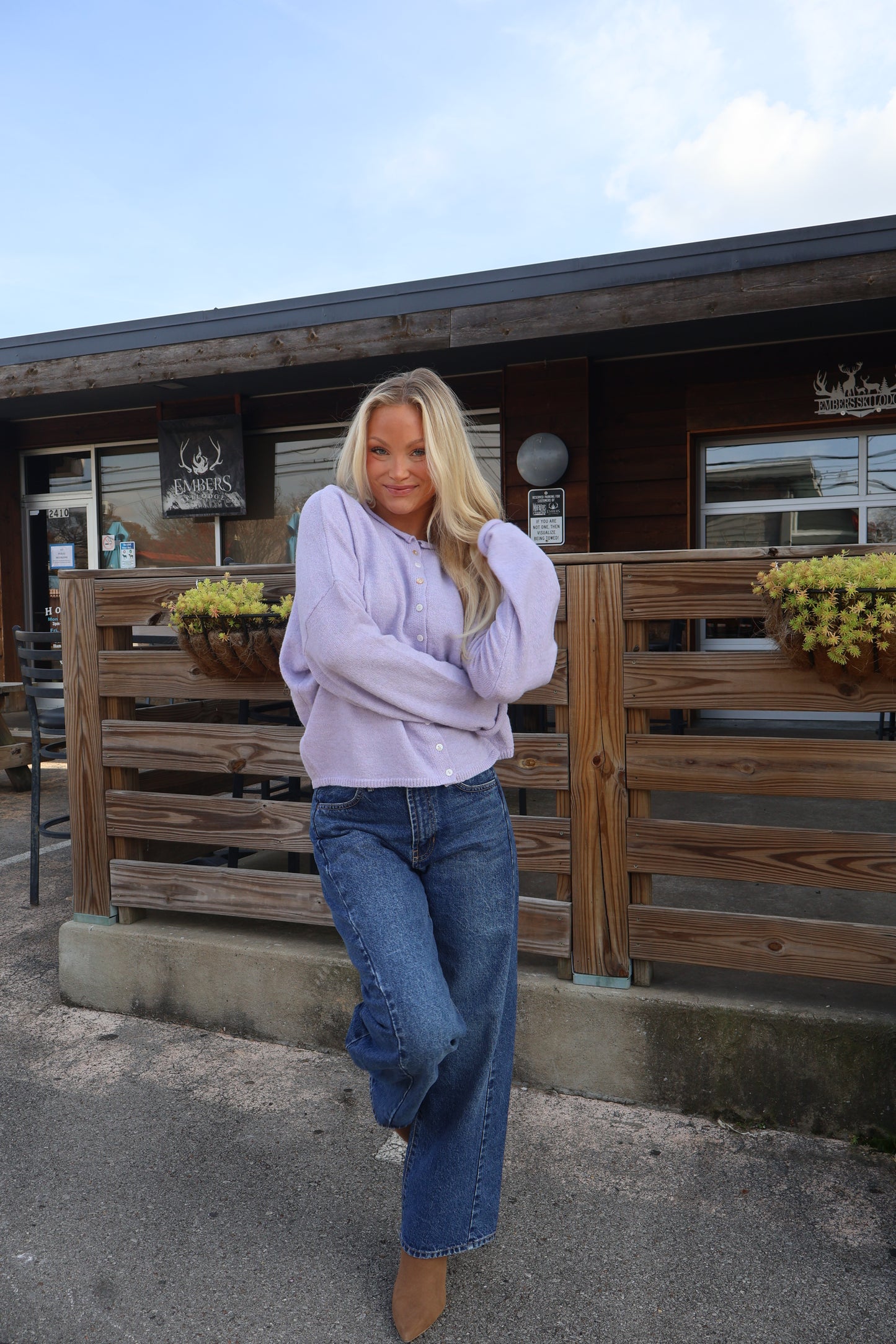 Just Black Denim Barrel Twist Jeans (Dark Denim)