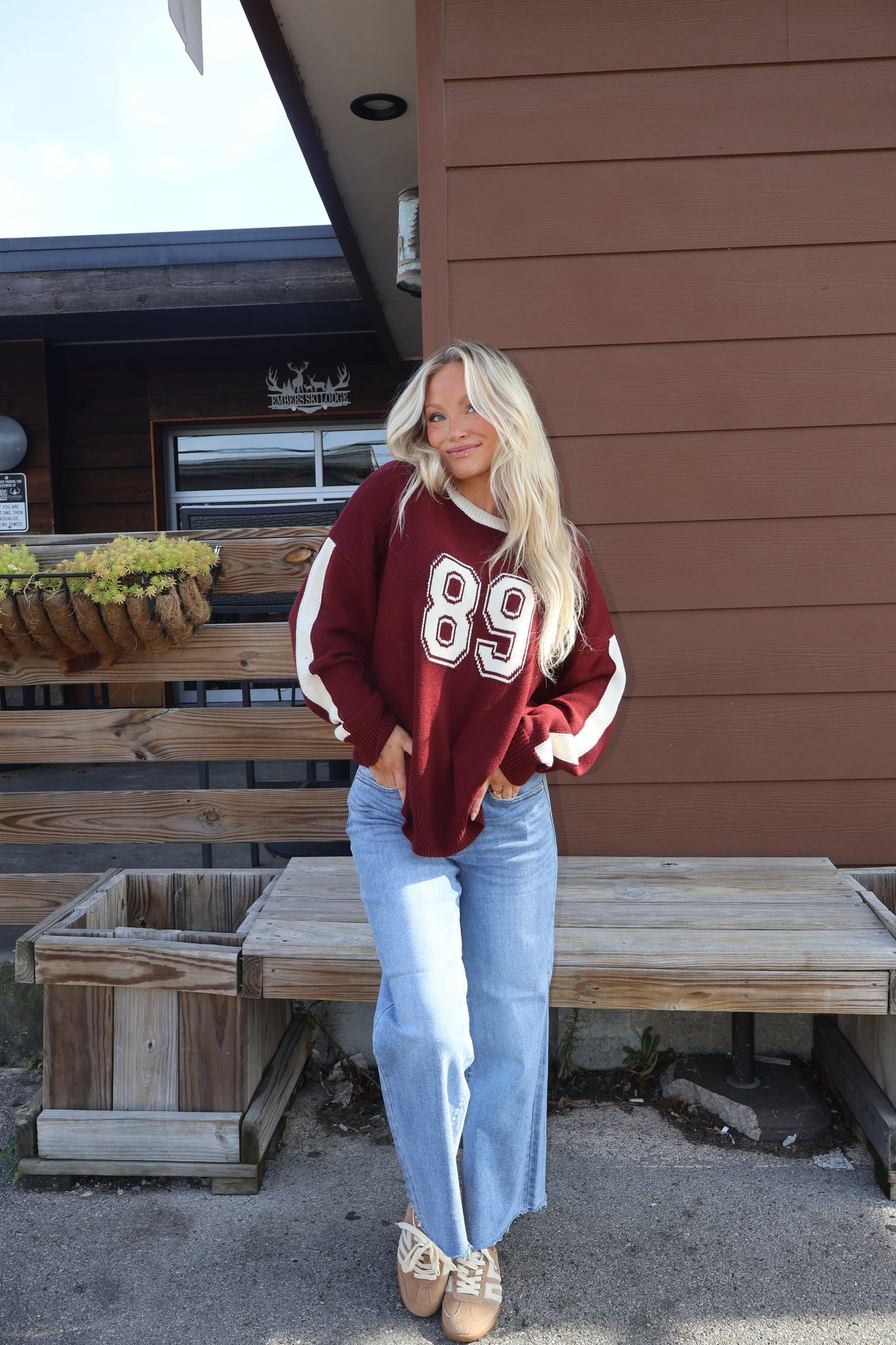 JBD Slim Wide Leg Jeans