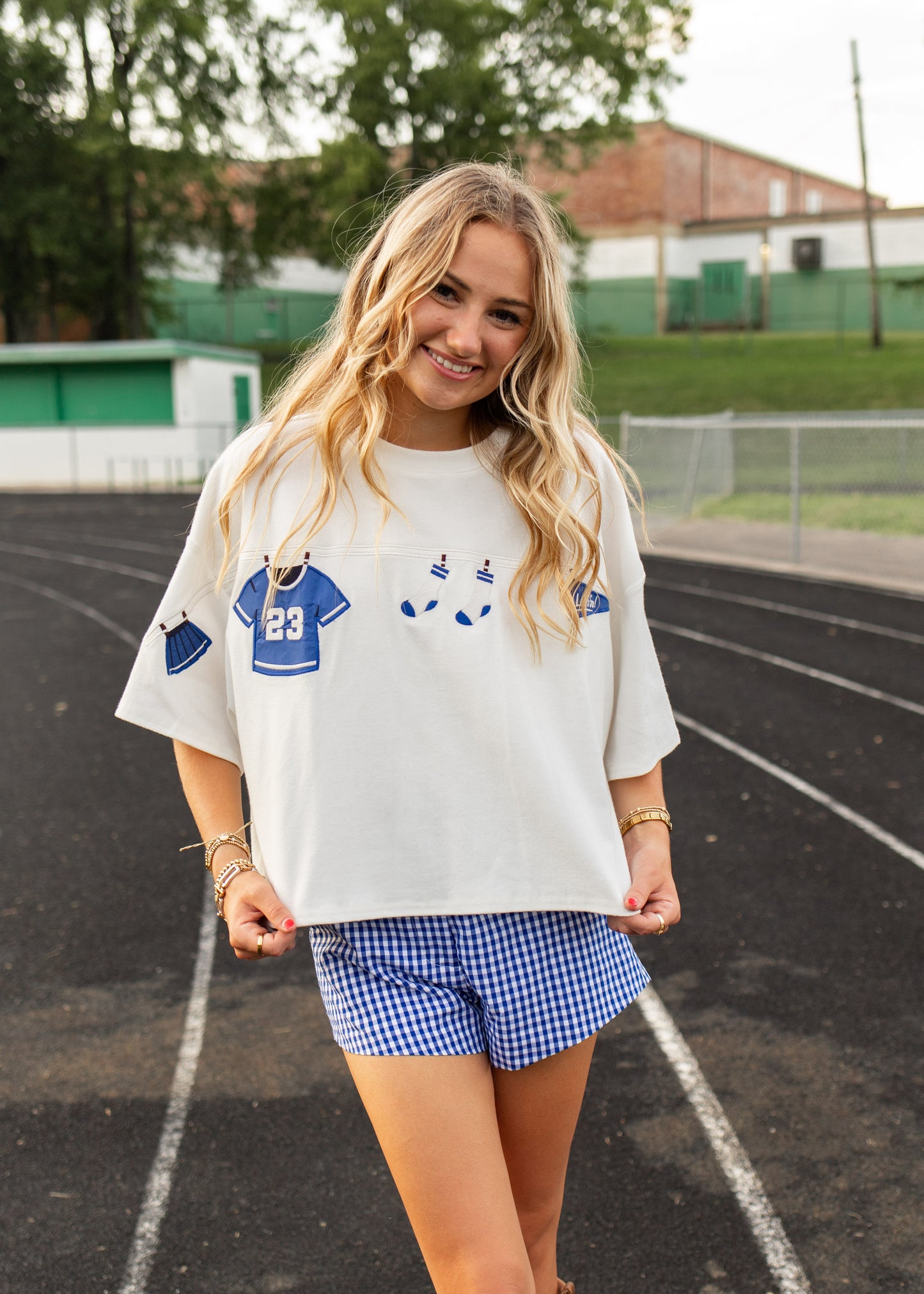 Friday Night Lights Tee (Blue)