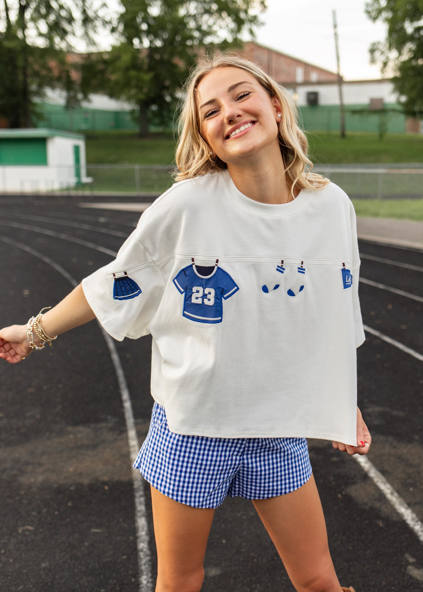 Friday Night Lights Tee (Blue)