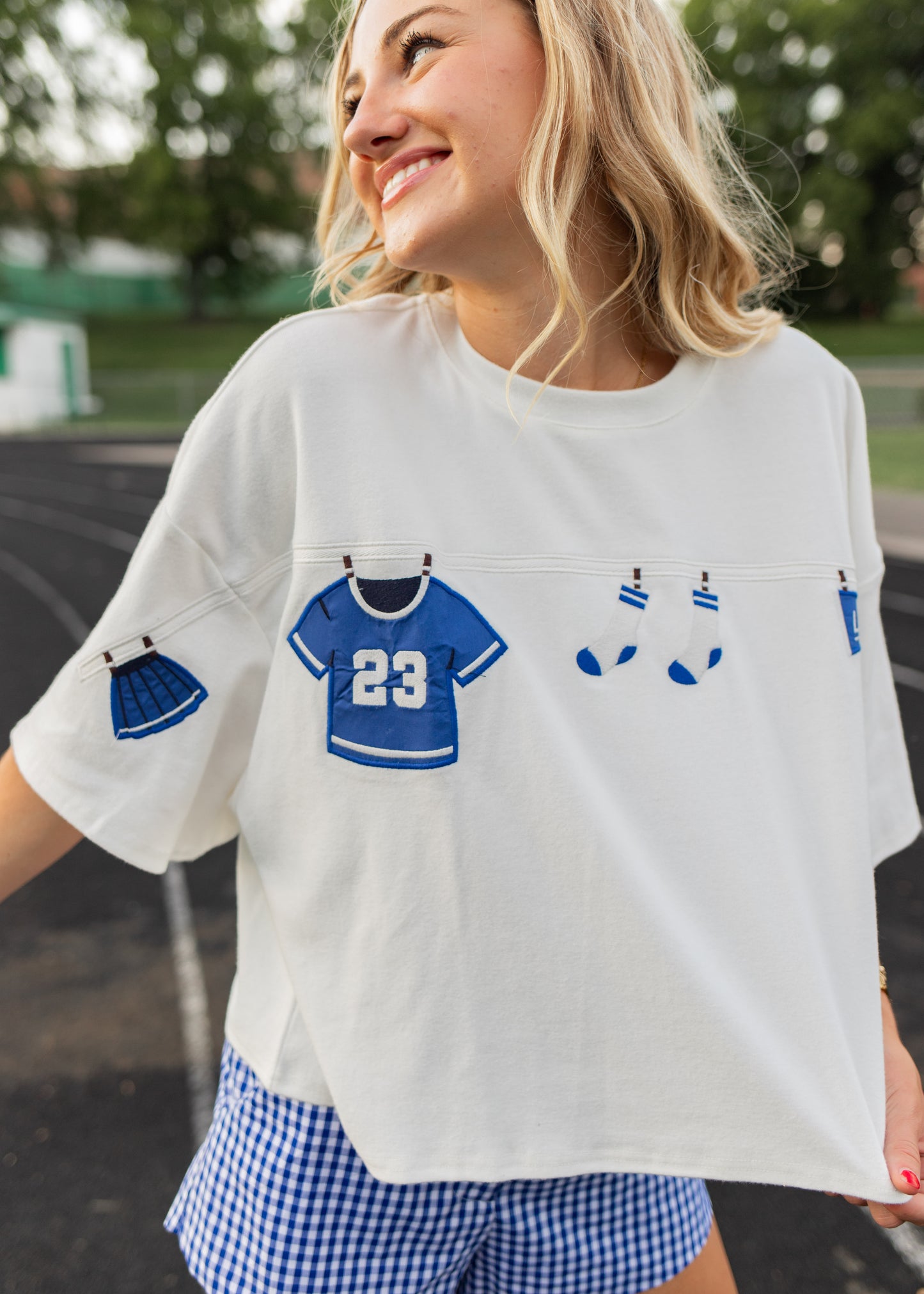 Friday Night Lights Tee (Blue)