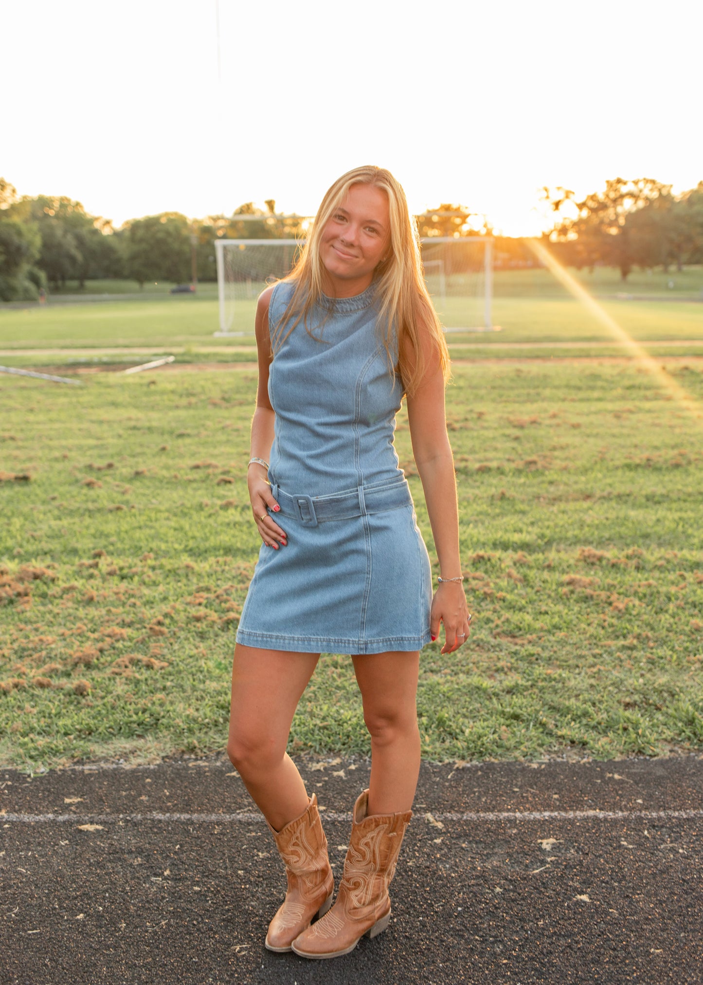 Tailgate Chic Dress