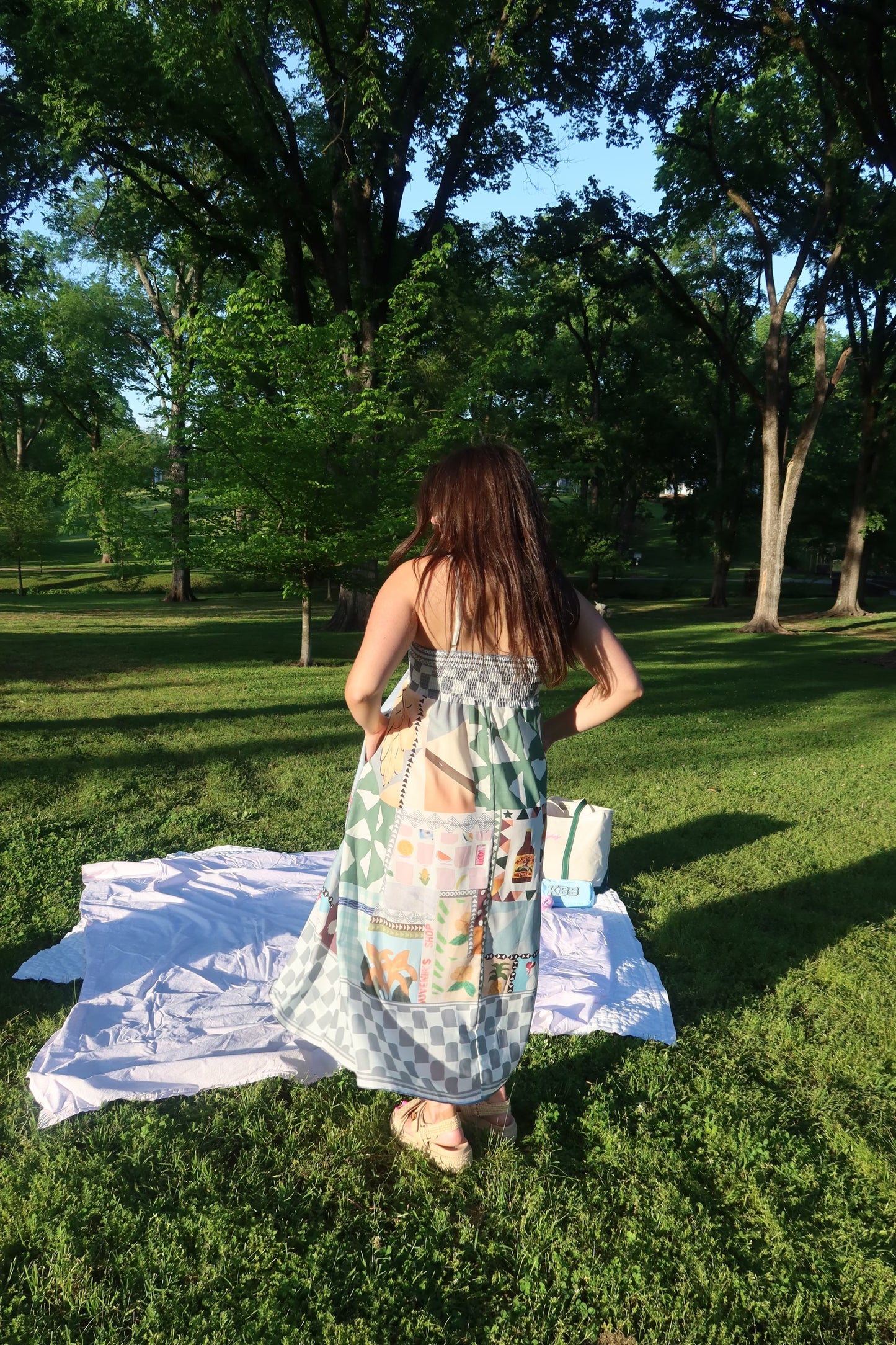 Capri Is Calling Midi Dress