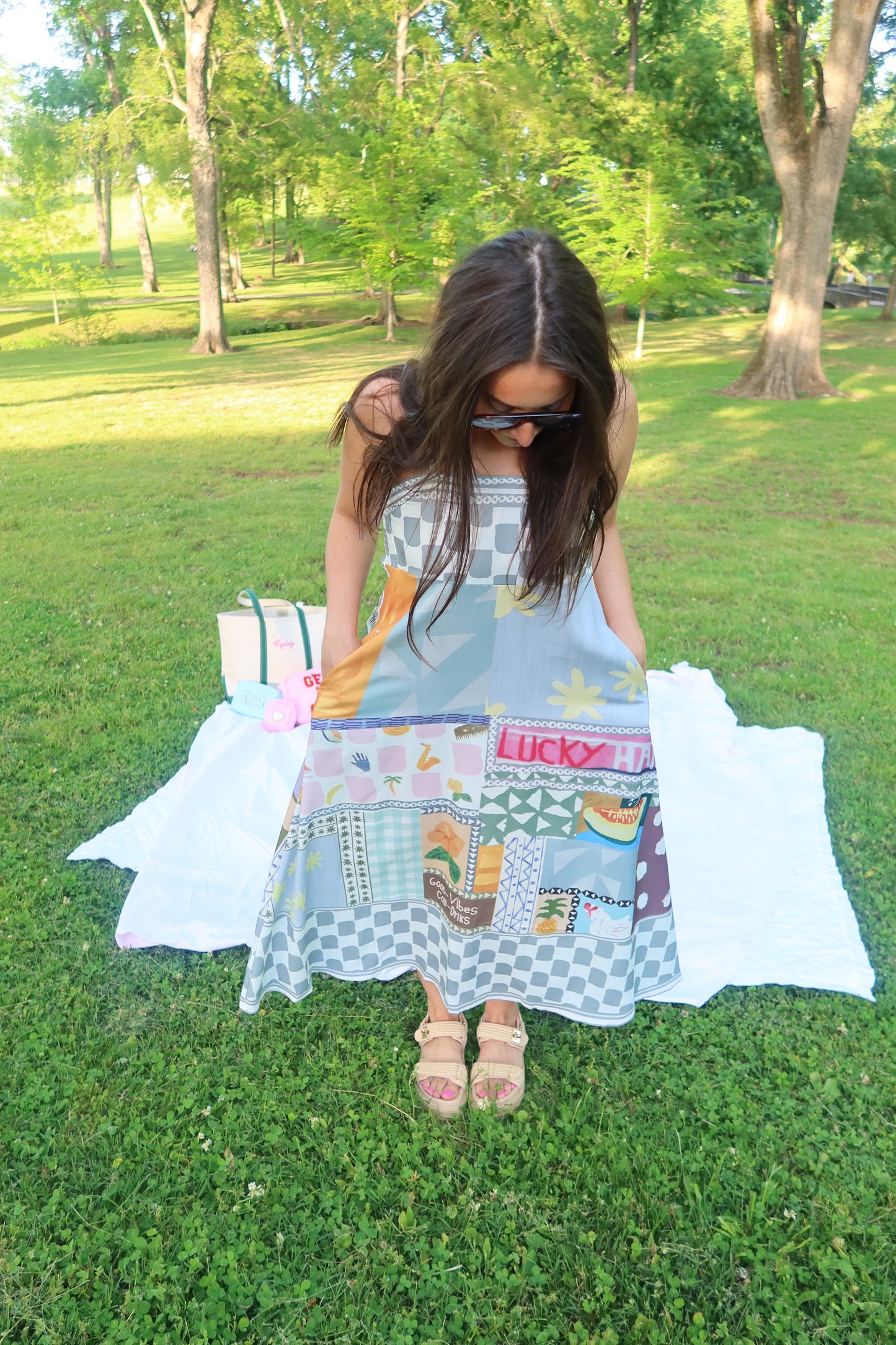Capri Is Calling Midi Dress