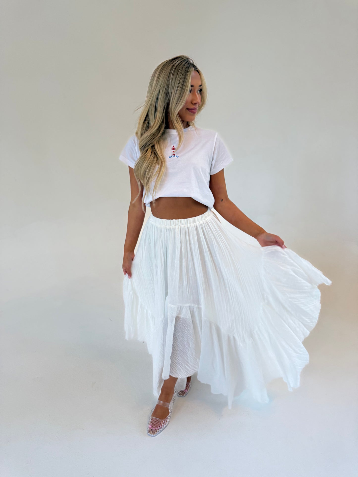 Barefoot Beauty Maxi Skirt