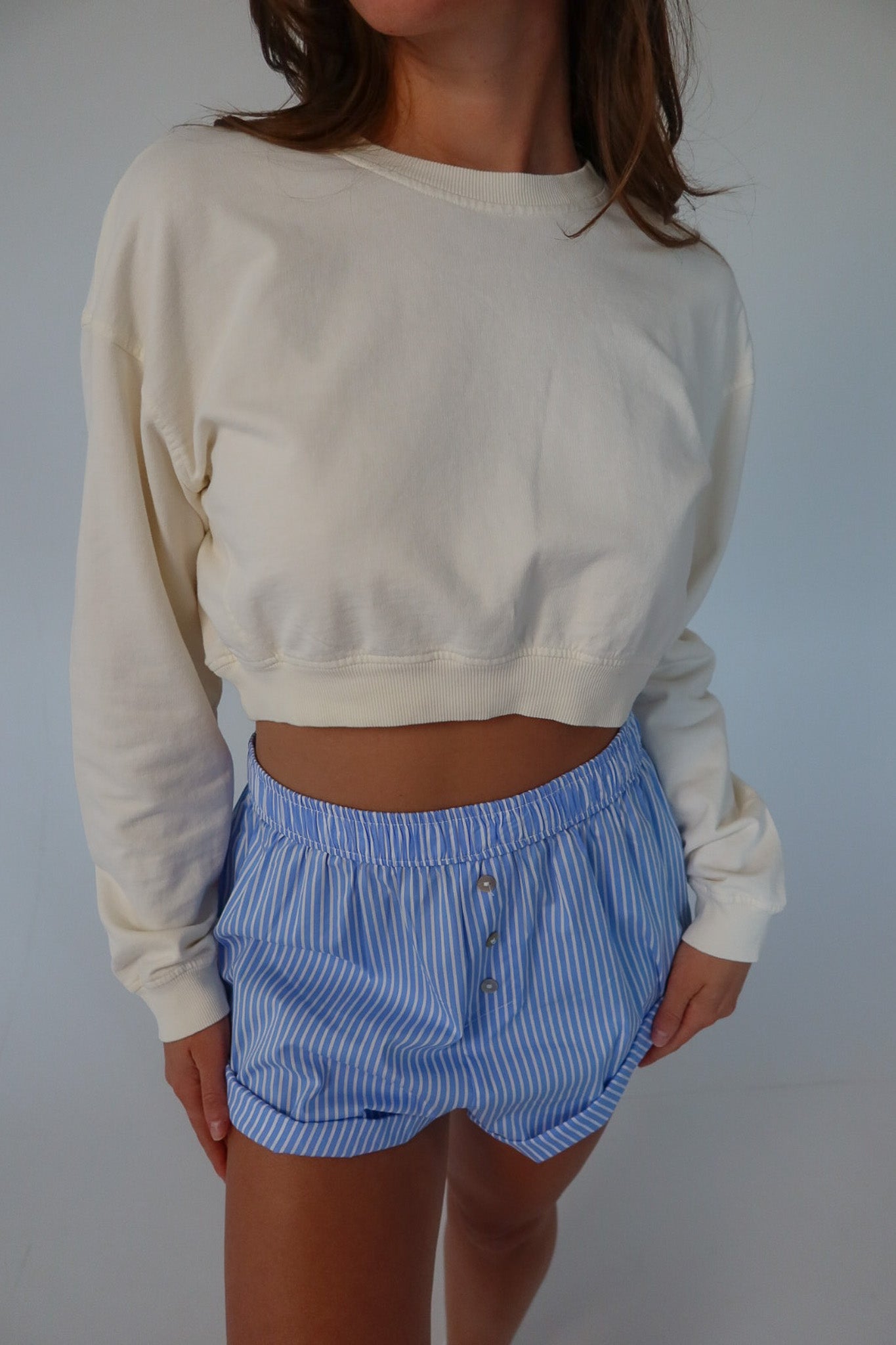 Play the Field Pullover (Cream)