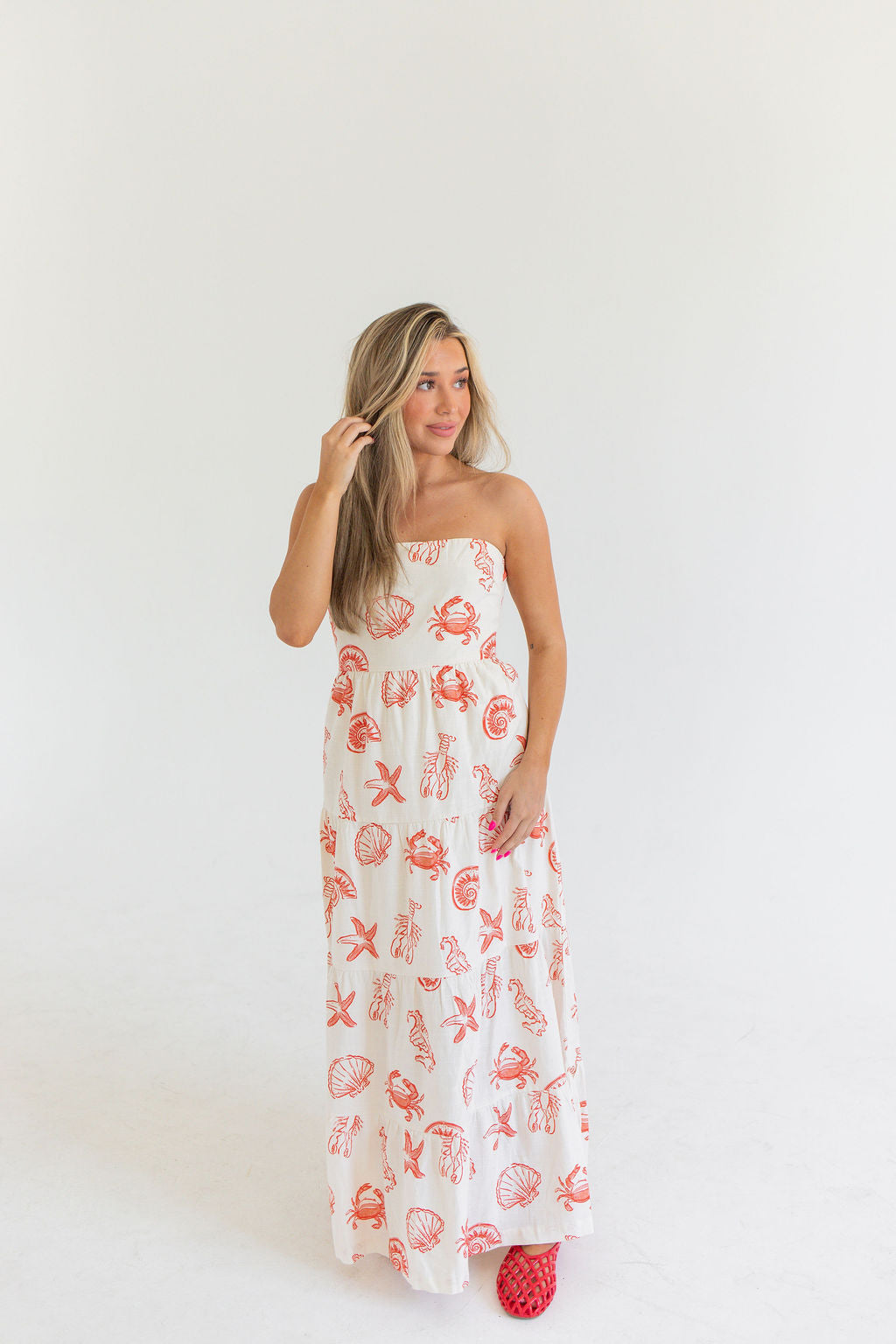 Cape Escape Midi Dress