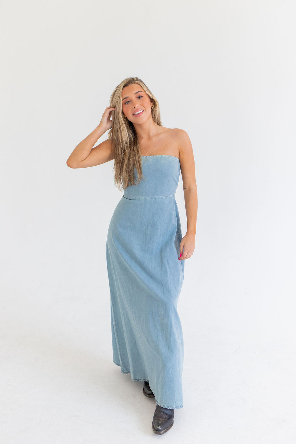 Blue Jean Baby Maxi