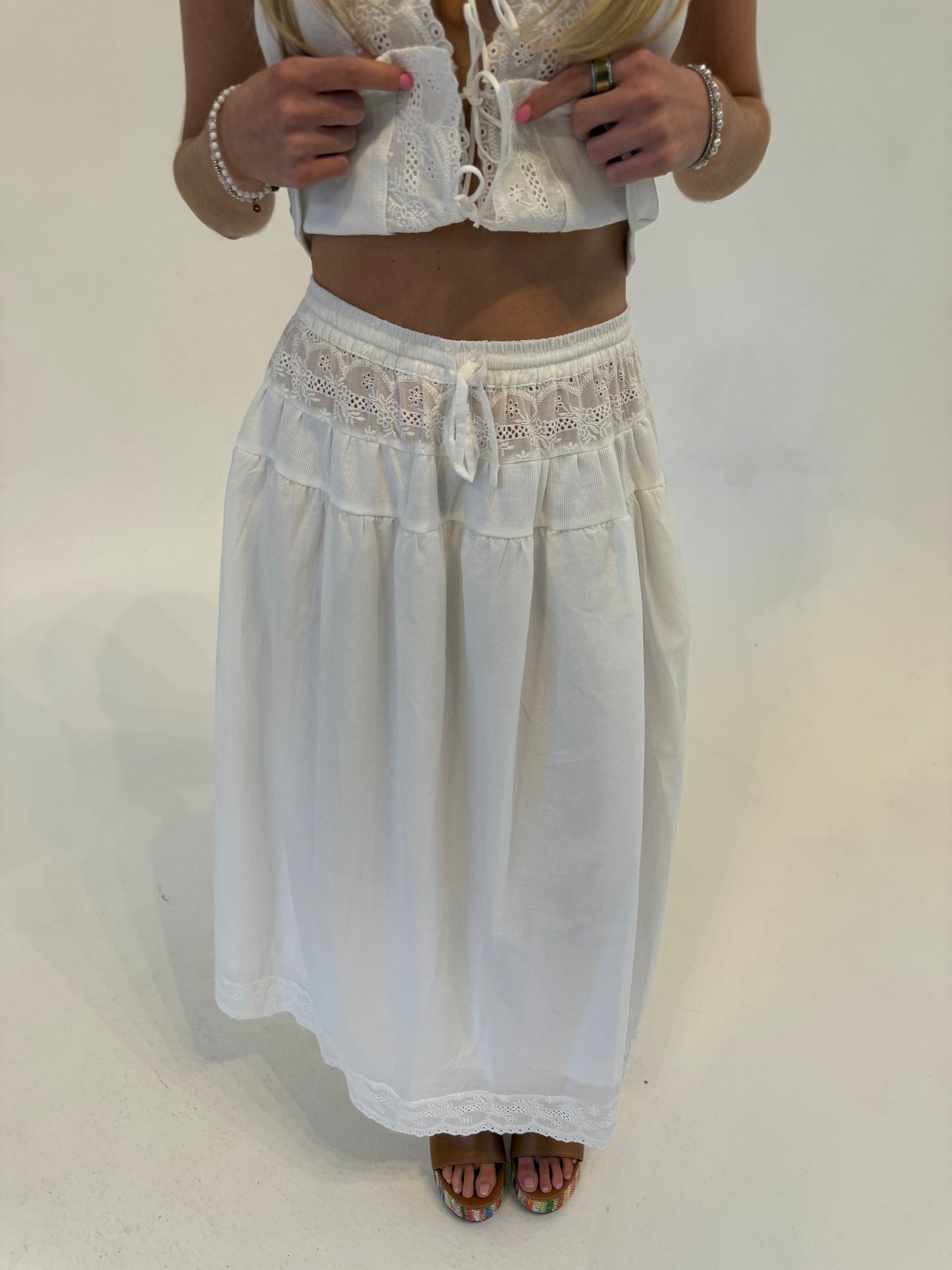 Euro Summer Midi Skirt