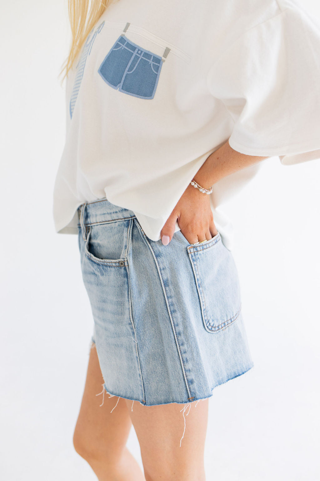 Downtown Denim Shorts