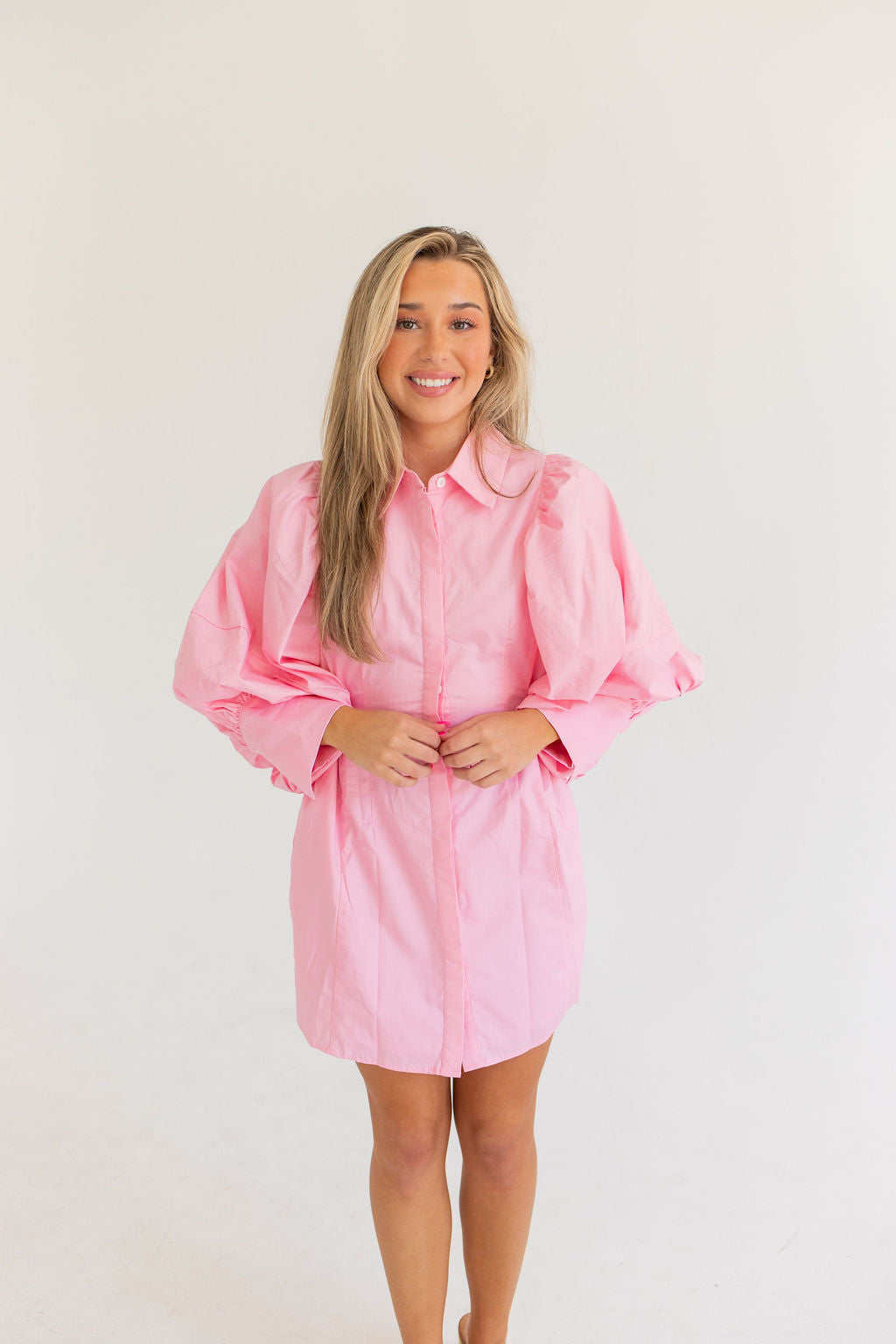 Afternoon At The Plaza Dress (Pink)