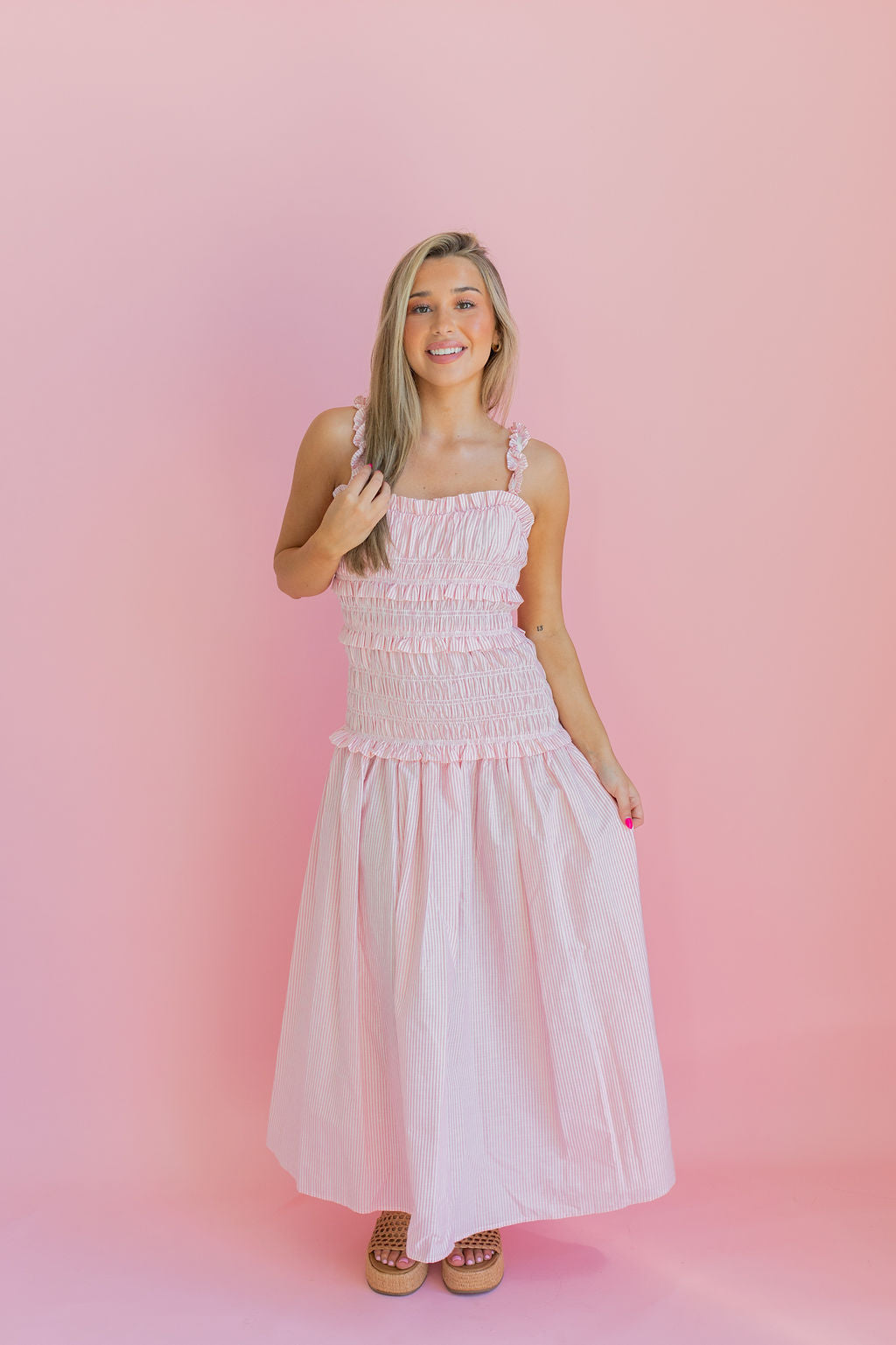 Summer Social Midi (Pink)