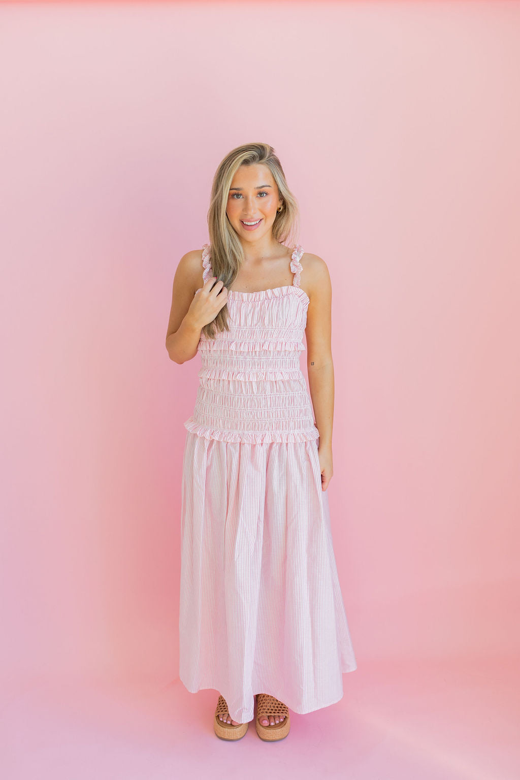 Summer Social Midi (Pink)