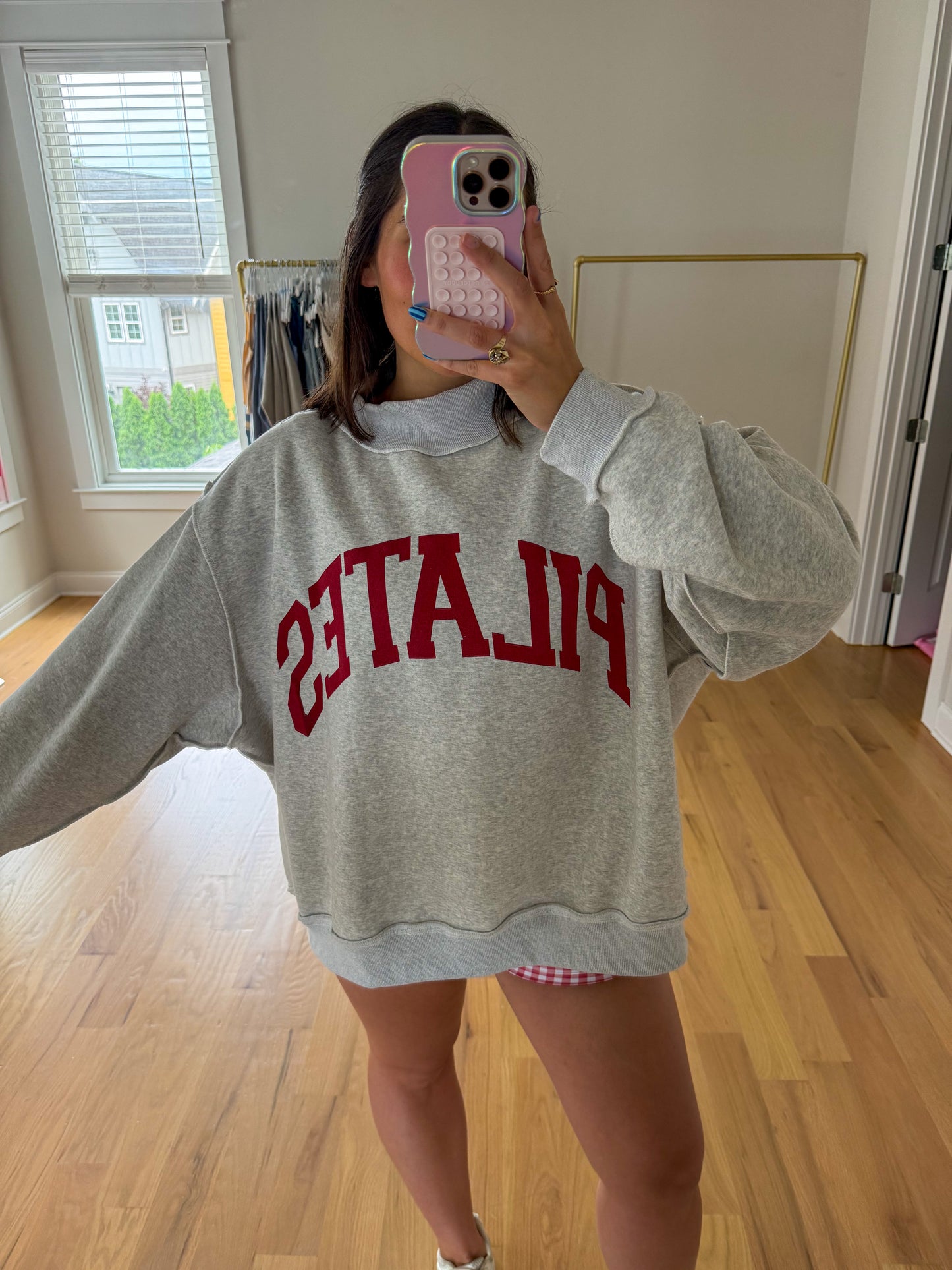 Pilates/Yoga Mockneck