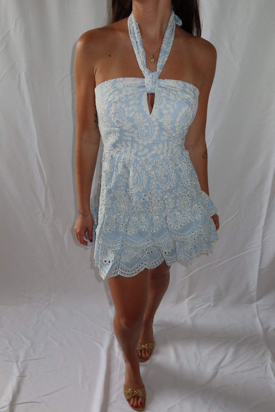 Honey Creek Halter Dress