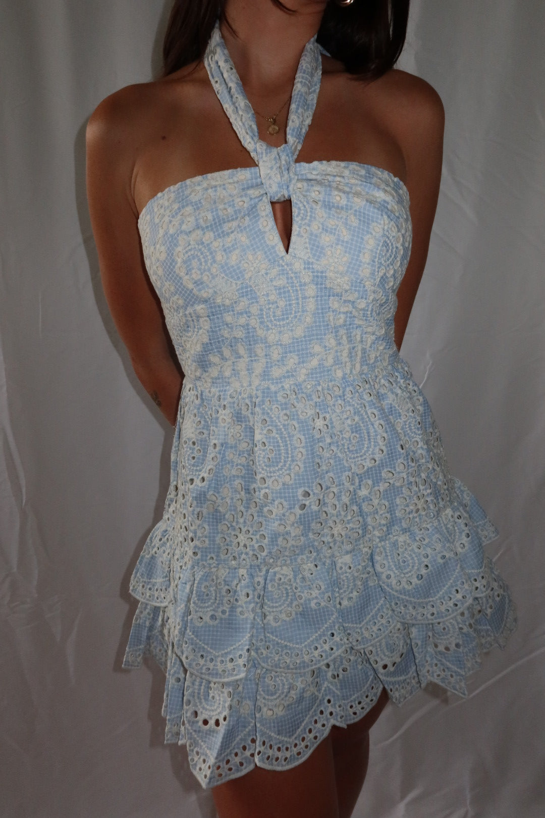 Honey Creek Halter Dress