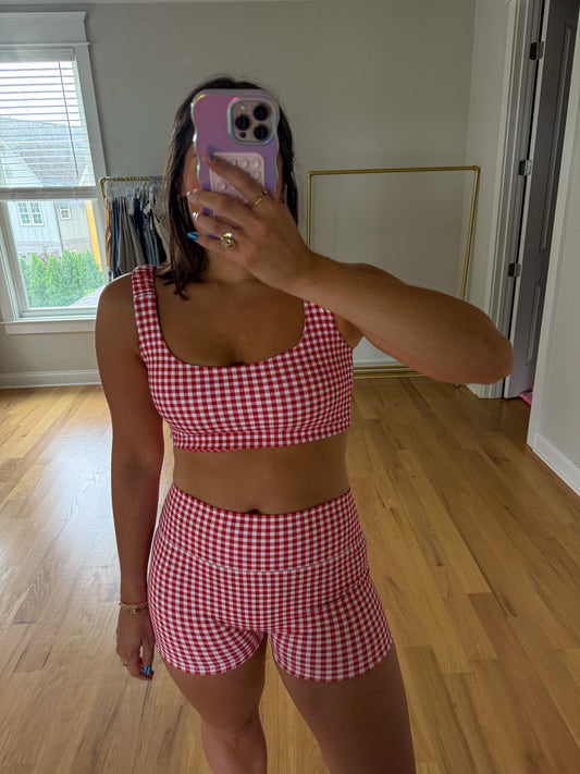 Pilates Princess Sports Bra (Red)