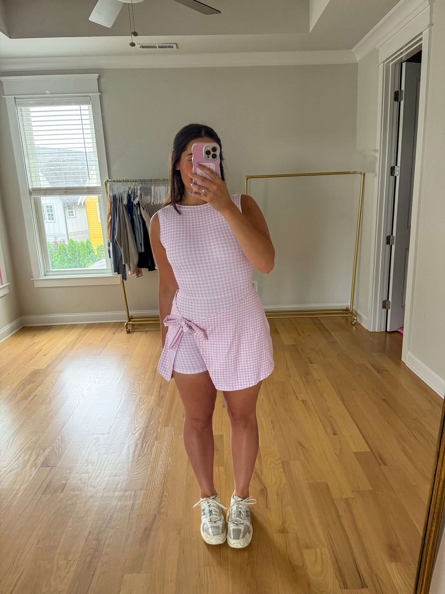 Pickleball Princess Dress (Pink Gingham)